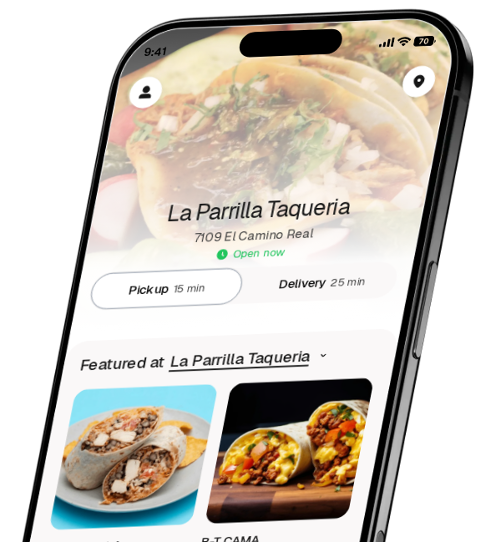 La Parrilla Taqueria app preview